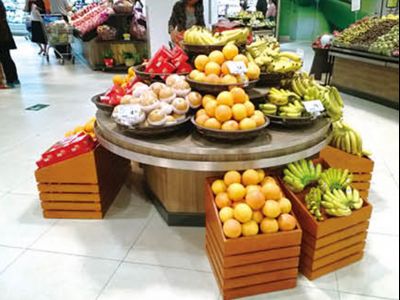 點擊查看詳細信息<br>標題：果蔬架-97  三聚氰胺板 閱讀次數(shù)：1160