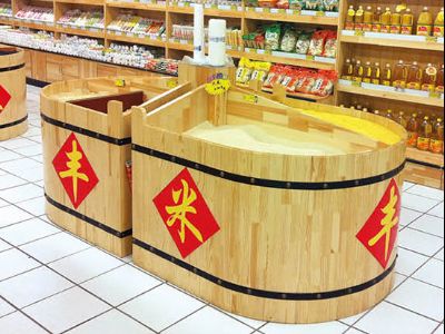 點擊查看詳細(xì)信息<br>標(biāo)題：散糧桶-29 實木烤漆 閱讀次數(shù)：1175